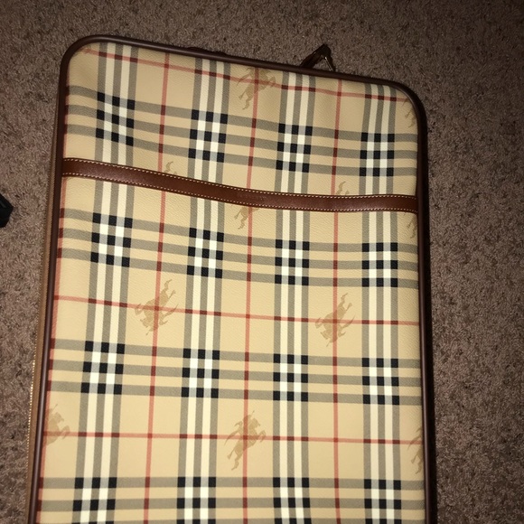 burberry carry on suitcase